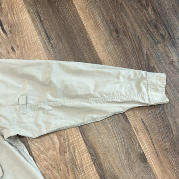 ExOfficio Buzz off shirt light tan long sleeve button up shirt size medium - Picture 9 of 16